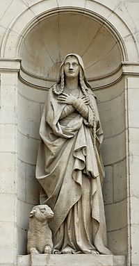 SANTA GENOVEVA - ORACIONES, MILAGROS, DÍA DE CONMEMORACIÓN, PEDIDOS Y ESTAMPITA